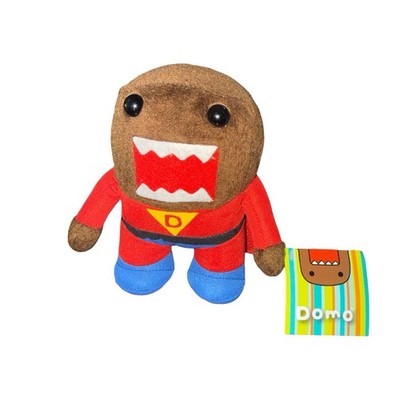 Super Domo Plush Character Red Suit and Cape 2012 Nanco 9  NWT