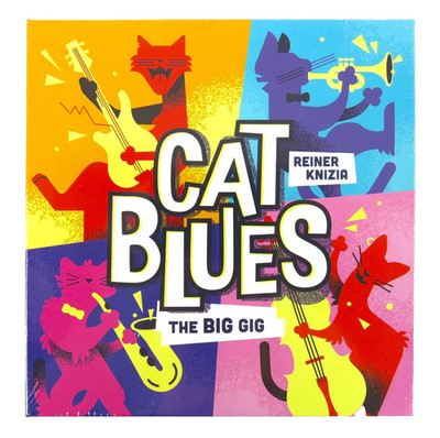 Cat Blues ''The Big Gig'' Card Game Bitewing Games - New & Factory Sealed