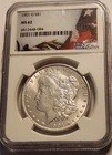 1901-O Morgan Silver Dollar NGC MS62 New Orleans Lustrous UNC