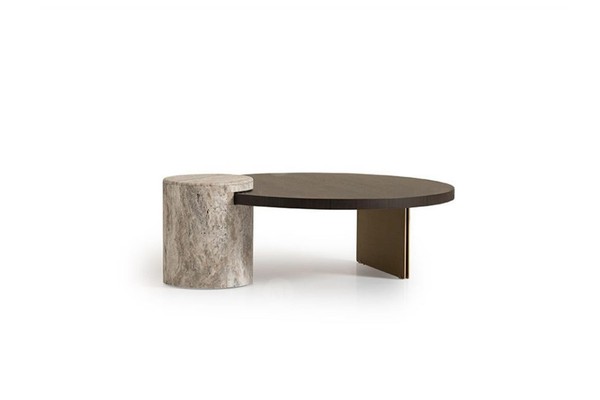 Couchtisch Beistelltisch Kaffeetisch Holz Braun Sofatisch Design Tisch-image