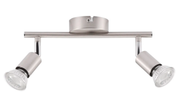 Deckenlampe Deckenleuchte Spot 2 Flammig Lampe Leuchte Brilliant 10121A68-image
