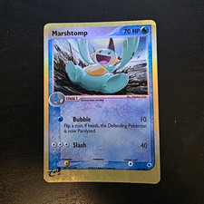 Marshtomp 40/109 Ruby & Sapphire Reverse Holo Uncommon 70HP English 2003 on eBay