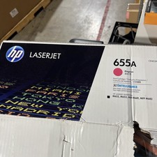 New Open Box HP 655A Magenta Original LaserJet Toner Cartridge, CF453A