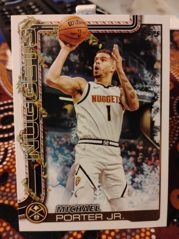 Michael Porter Jr, Base - 2025-26 Topps Holiday Basketball