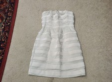 J. Crew NWT Rugby Stripped Ginny Pocket Strapless Dress Size 0