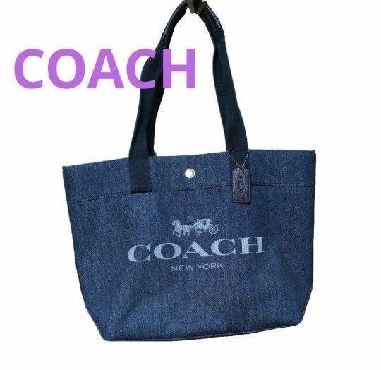 Stylish COACH Denim Tote Bag for Women – Durable & Trendy