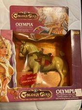 Vintage 1984 Lewis Galoob Golden Girl Olympia Unicorn Horse White - NIB!!!
