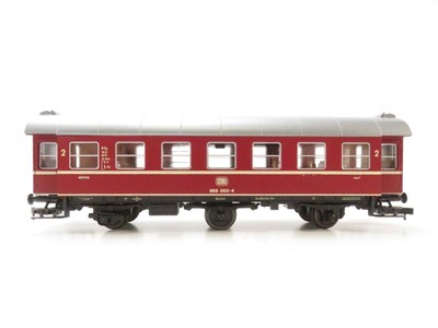 ROCO 4214A EB85 DB 2A Cl. 3 Axles B3Y Rebuilt, Red Livery, Beige Stripes DB