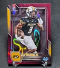 2025 Bowman Chrome University Football Pink Lava Refractor Kevin Coleman Jr. #58