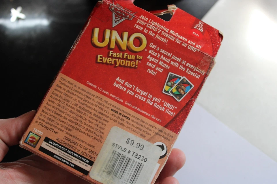 Mattel’s Disney Pixar - Cars 2 - UNO Card Game - Image 3 of 4