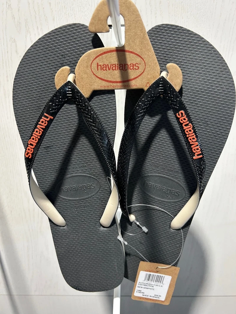 Havaianas Top Mix New Graphite Sandal Men EU sizes 39/40-45/46 NEW!!!