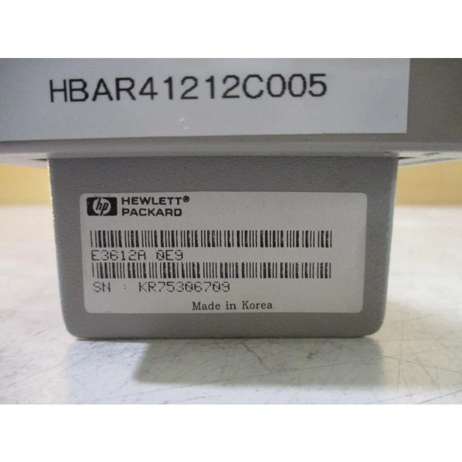 Agilent E3612A -OE3 DC Power Supply, 0-120V, 0.5A, 30W max Used and Tested - Image 4 of 4