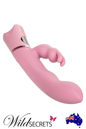 NEW Calexotics Digital G Bunny 8.75 inch Silicone Rabbit Vibrator with Digital - Picture 3 of 6
