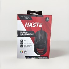 Ultra-Light 59g Gaming Mouse, Honeycomb Shell, RGB, 16000 DPI, 6 Buttons, Black