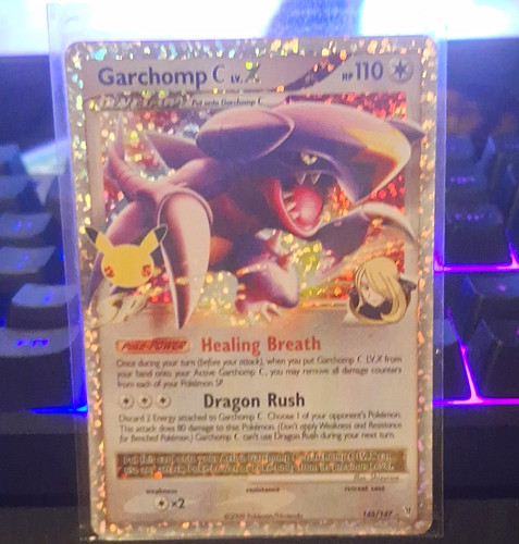 Nintendo Garchomp C LV.X 145/147 Supreme Victors 110 HP Holo Rare