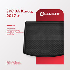 Element Kofferraummatte passend für Skoda Karoq (NU7) 2017- ,oberer Ladeboden