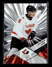 2024-25 Upper Deck Team Canada Juniors Silver Outburst 51 Matthew Wood