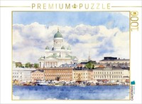 Calvendo Puzzle Helsinki Cathedral | 1000 Pieces, Finished Size 25.2 × 18.9 In (