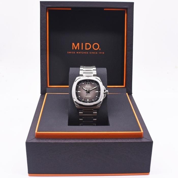 New Mido Multifort TV Big Date Black Dial Steel Men's Watch M049.526.11.081.00 image 5