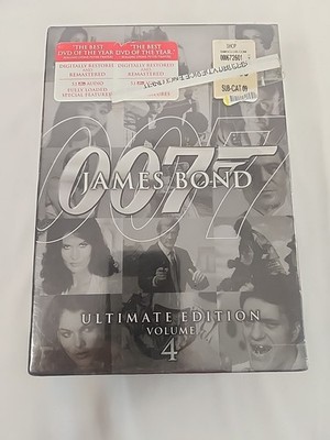 James Bond 007 Volume 4 Ultimate Edition 5 Movies 10-Disc Widescreen DVD Box Set