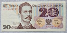 Poland 20 Zlotych 1982