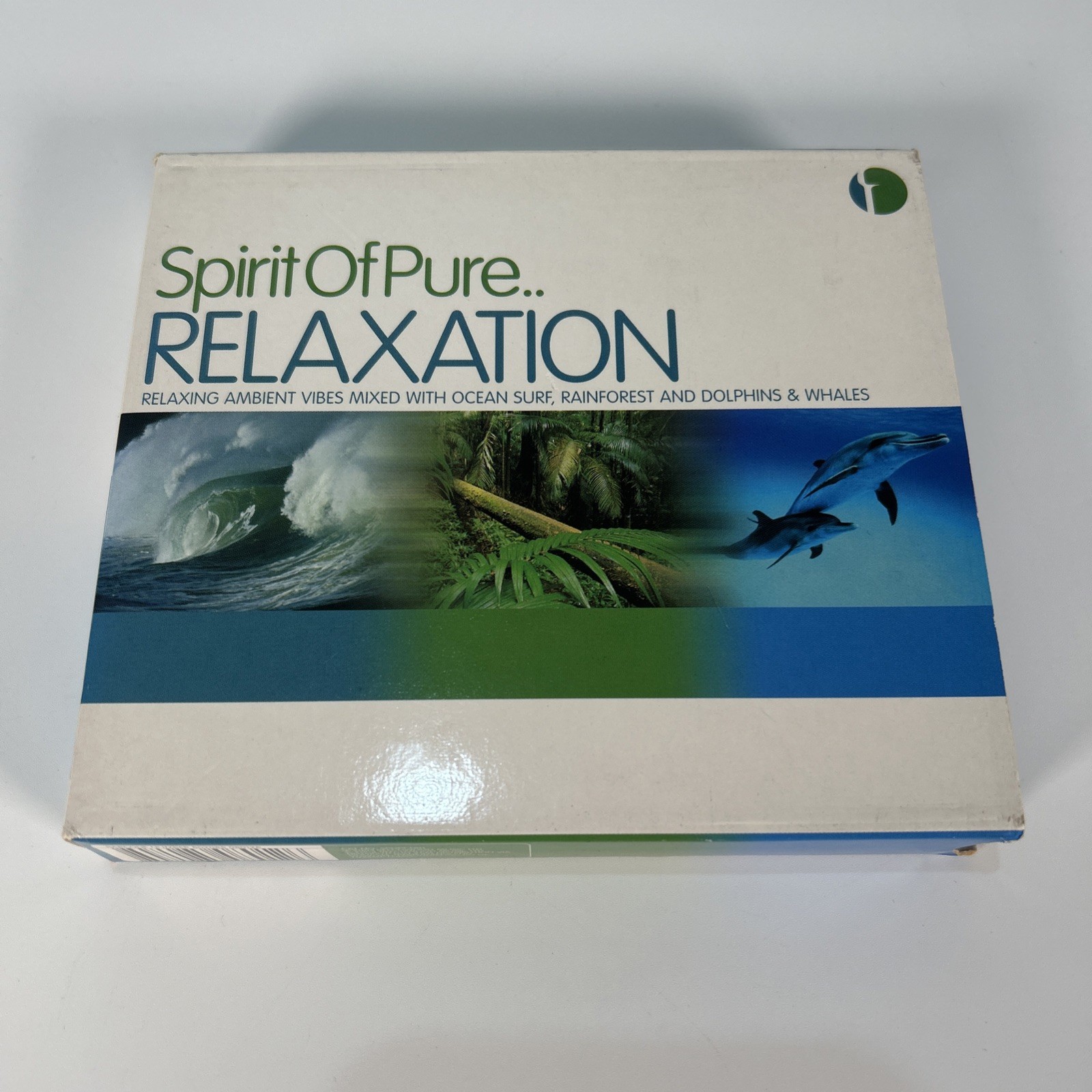 Spirit of Pure Relaxation CD Dolphins & Whales Ocean Surf Rainforest De-stress