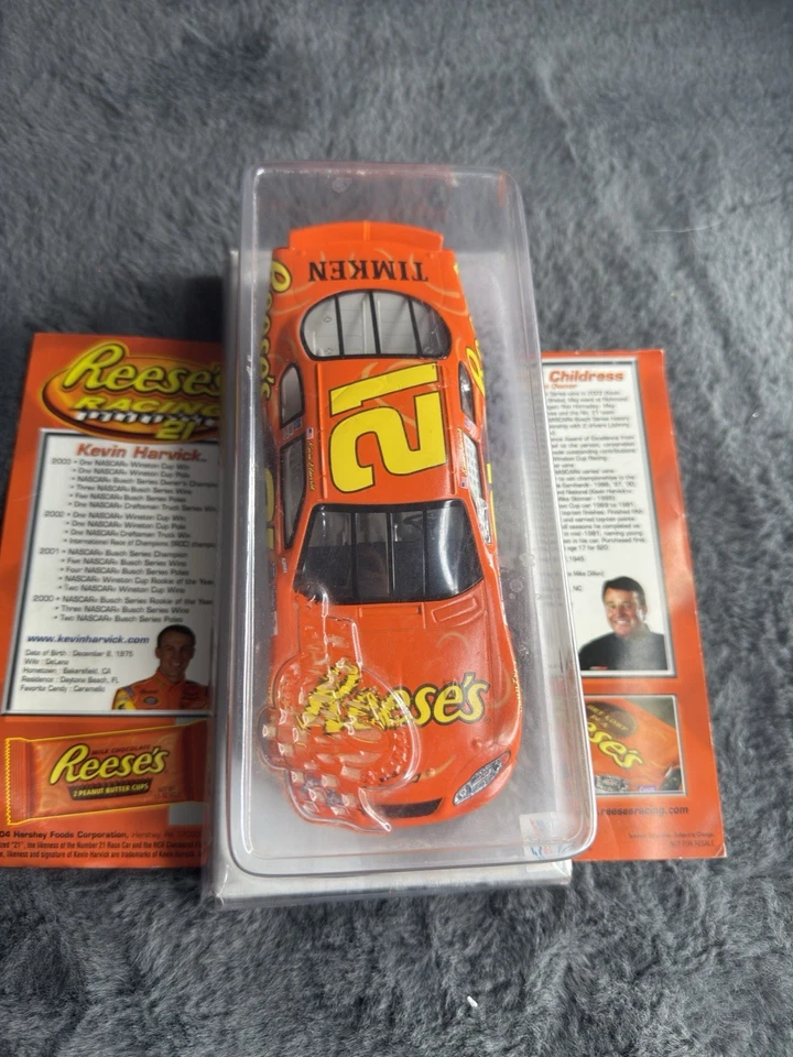 Kevin Harvick #29 Reeses Chevrolet Impala RCCA Club Car 2008 cuna 1/24 juego raro Foto 3 de 4