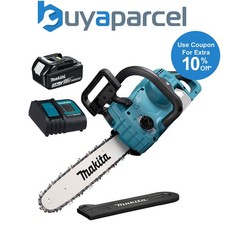 Makita 18v Cordless Chainsaw Brushless 350mm 35cm Cutting Guard + 3.0AH Battery
