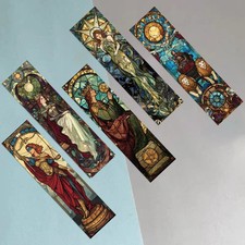Buntglas Tarot Lesezeichen 30 St&uuml;ck kreative Haftnotizen handgefertigt