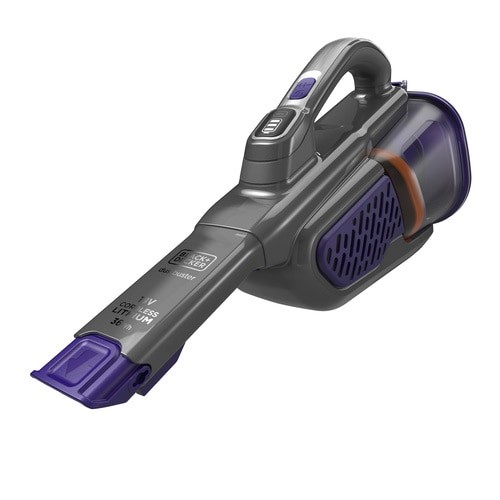 Black & Decker BHHV520BFP Dustbuster Akku-Sauger titanium/silber/violett