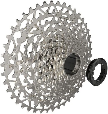 NEW SRAM XPLR PG-1231 PG-1231 11-44t 12 Speed Cassette Silver for HG Freehub