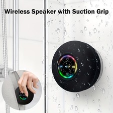 Waterproof Bluetooth Wireless Shower Speaker Portable USB Cable 10M Distance