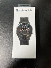 Motorola Moto Watch 120 36.3mm Smartwatch with Heart Rate Monitor - Black