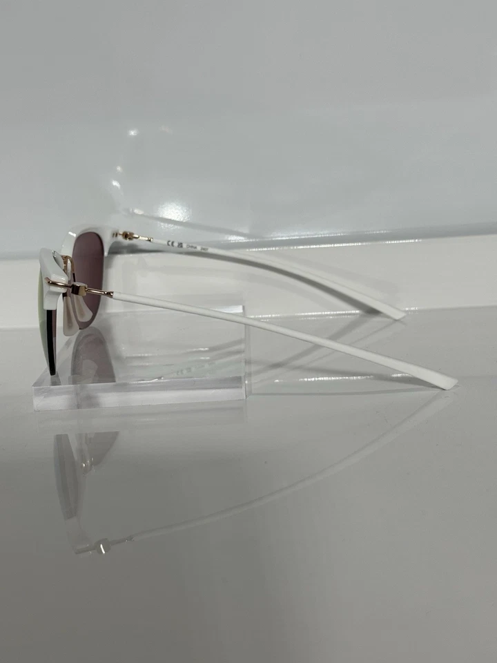 Gafas de sol Nike Divote EV24039 101 Course Tint Summit blancas semi-sin montura Foto 3 de 4