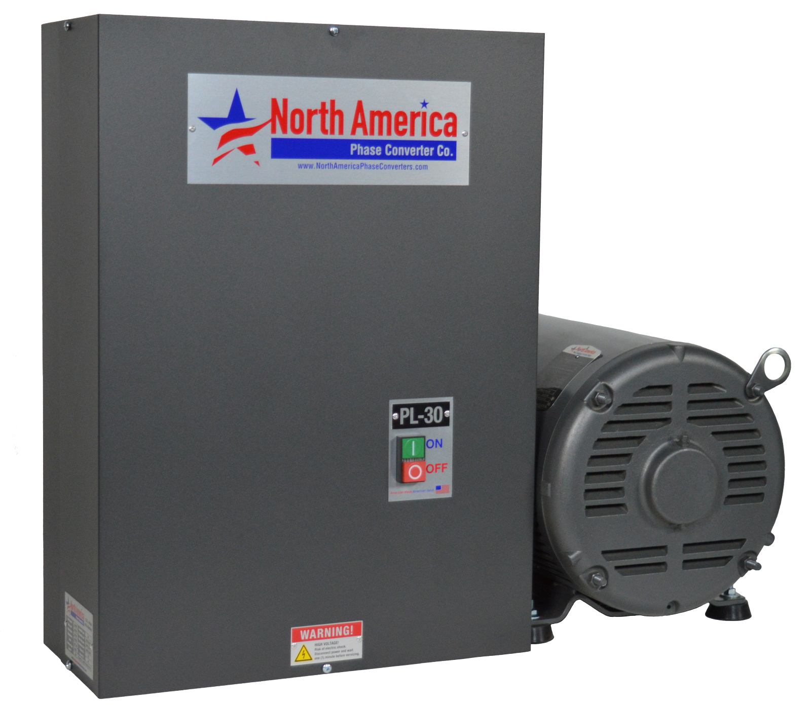 Rotary Phase Converter PL-30 Pro-Line 30HP - NEW, Built-In Starter, USA Made