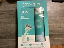 Gillette Teal Joy & Glee Shave Razor Cartridge Mousse Set