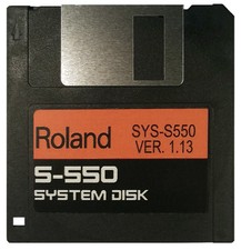 ROLAND S-550 Operating System Startup Disk v1.13 OS Boot-75 Sold