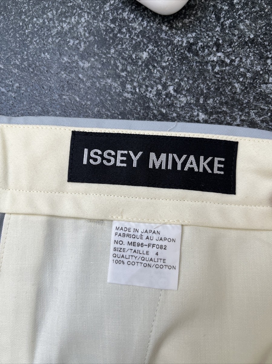 パンツ Issey Miyake 04AW Cotton Chino Pants GRAINY WASHI PANTS – isseymiyake.com