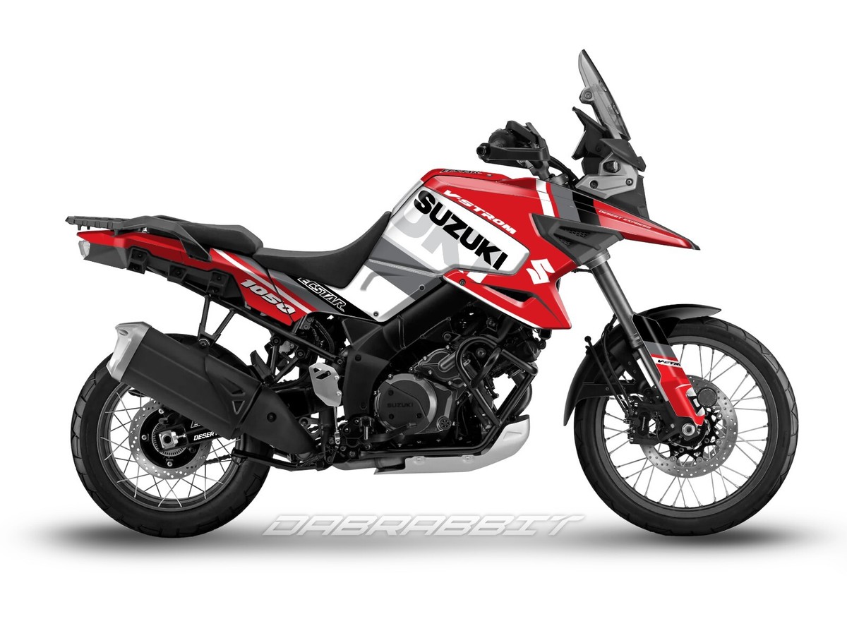 Graphic kit for SUZUKI VSTROM 1050 1050 DE Full Graphic Decal Sticker  Kit(BR-R)