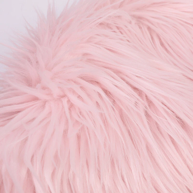 Long Rabbit Faux Fur Fabric Soft Plush Clothing Sewing Material DIY Home Decor - Image 4 of 4