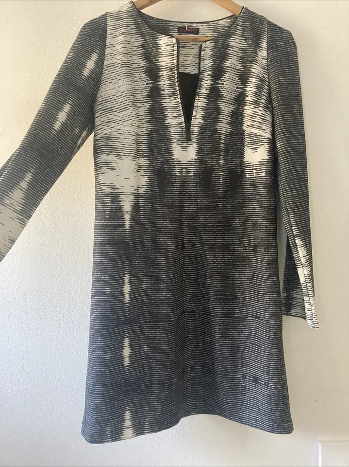 CUSTO  Barcelona Designer Minikleid mit den coolen Muster und Reisverschluss Neu - Bild 4 von 4