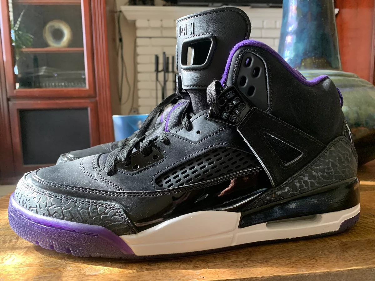 encima libro de texto Algún día Nike Men&#039;s Air Jordan Spizike Court purple-anthracite Size 13 | eBay