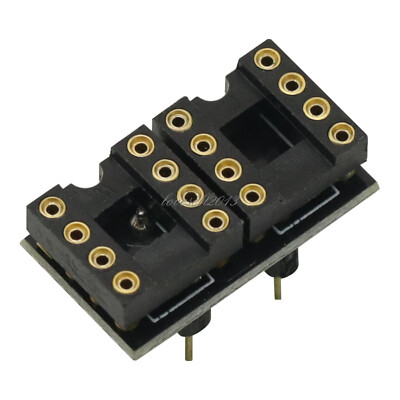 Gold-plated DIP8 Mono To Dual OP Amp Adapter Converter Socket AD797 AD847 OPA128