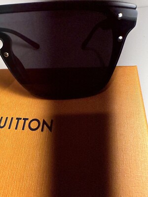 Louis Vuitton LV Waimea Sunglasses Black Lens Logo Shades Glasses
