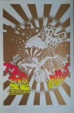Pink Floyd poster Hapshash Screen print - UFO club 1967 Signed Nigel Waymouth