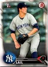 2016 Bowman Prospects Brady Lail New York Yankees #BP24