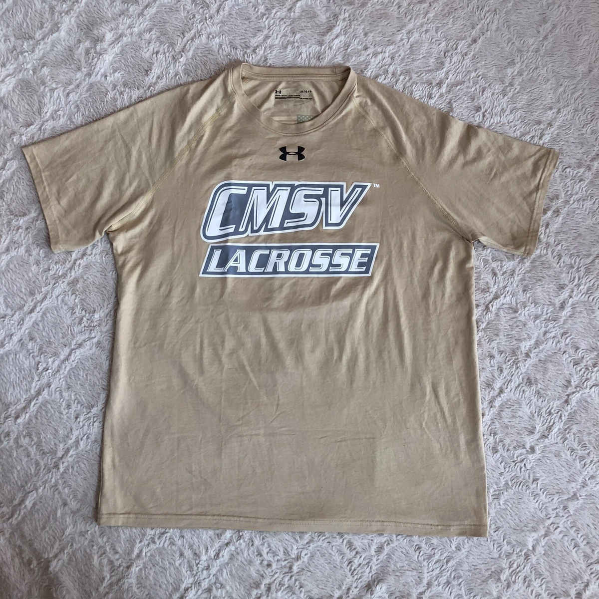 Under armour deals tan t shirt