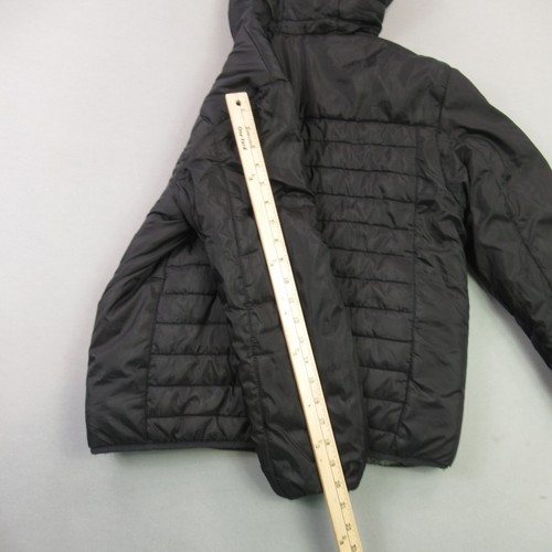 Eddie Bauer Coat Boys Large Long Sleeve Full Black Full Zip Pockets Outdoor - Picture 11 of 12