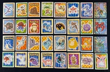 1999 Merlin Pokemon Series 1 Stickers Pick your Card NM - LP