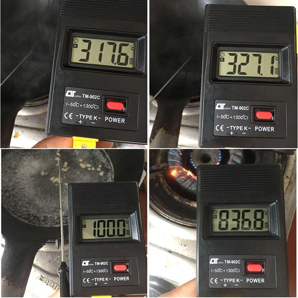 Thermomètre Numérique K-Type TM-902C Avec Deux Sondes - Précision Et Facilité